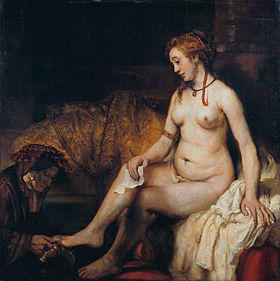 Rembrandt Bethsabée